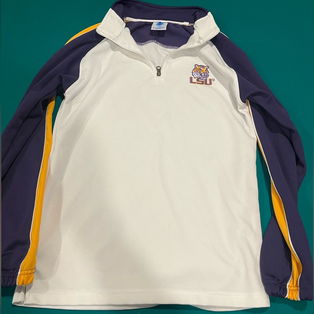Men’s Vintage LSU Athletic Quarter Zip